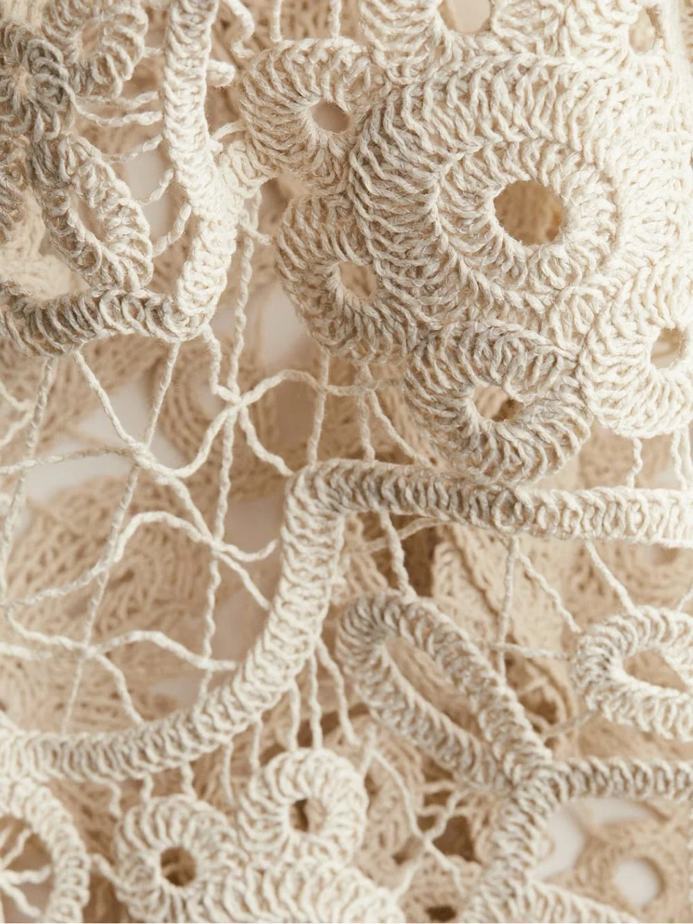 H&M Crochet Beach Cover Up NWT